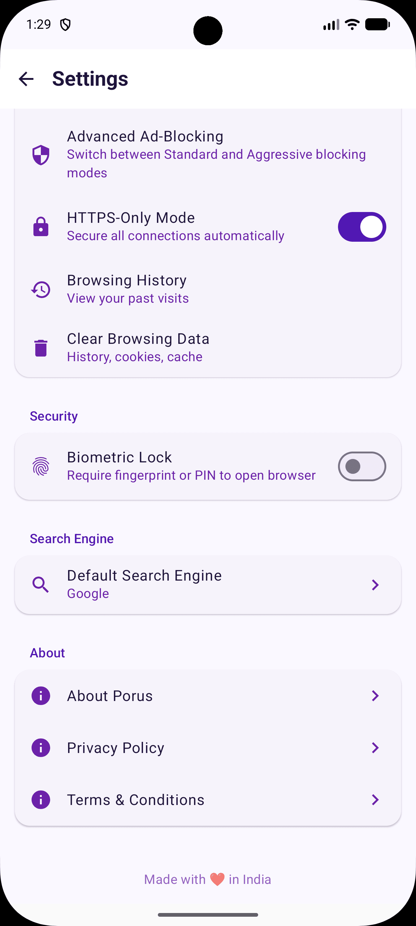 Settings โ Advanced Ad-Blocking