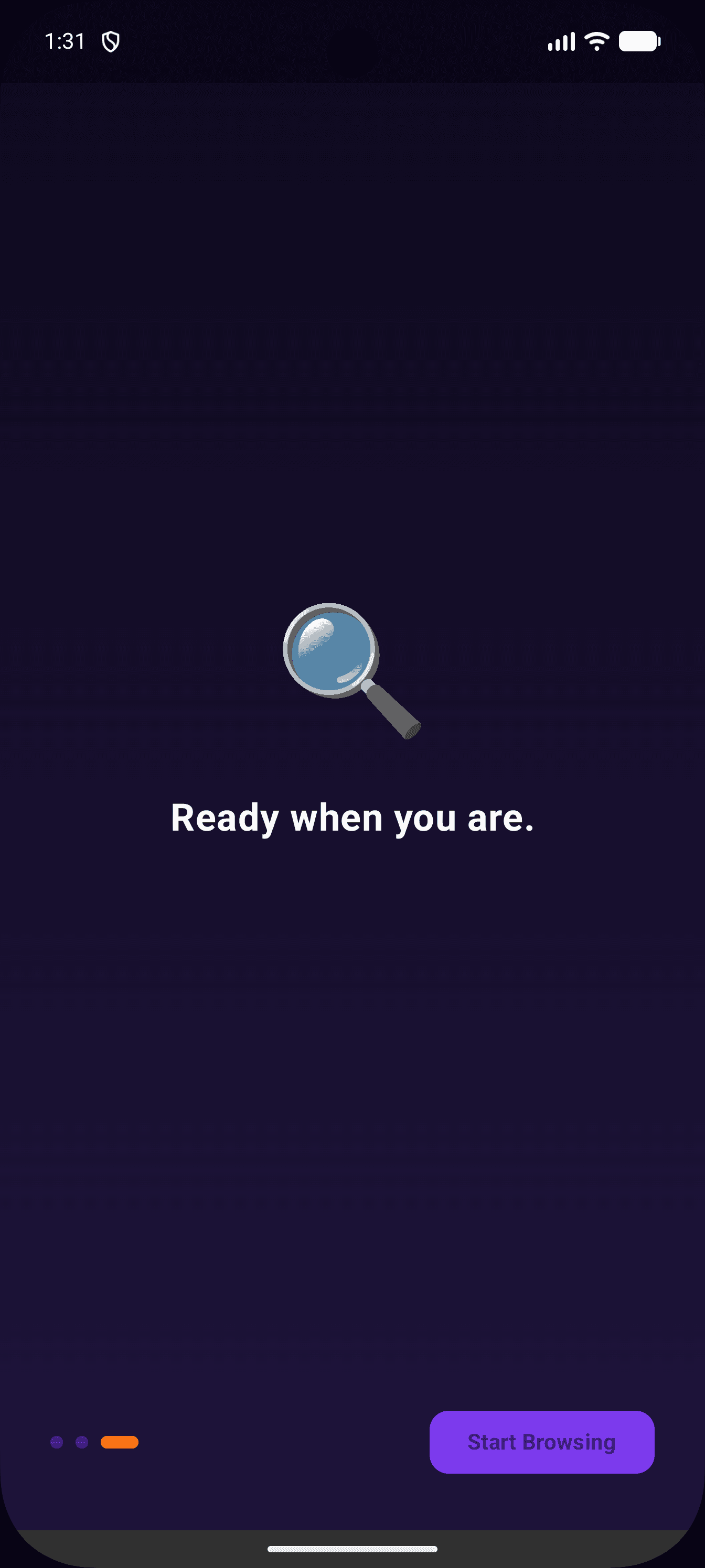 Ready when you are